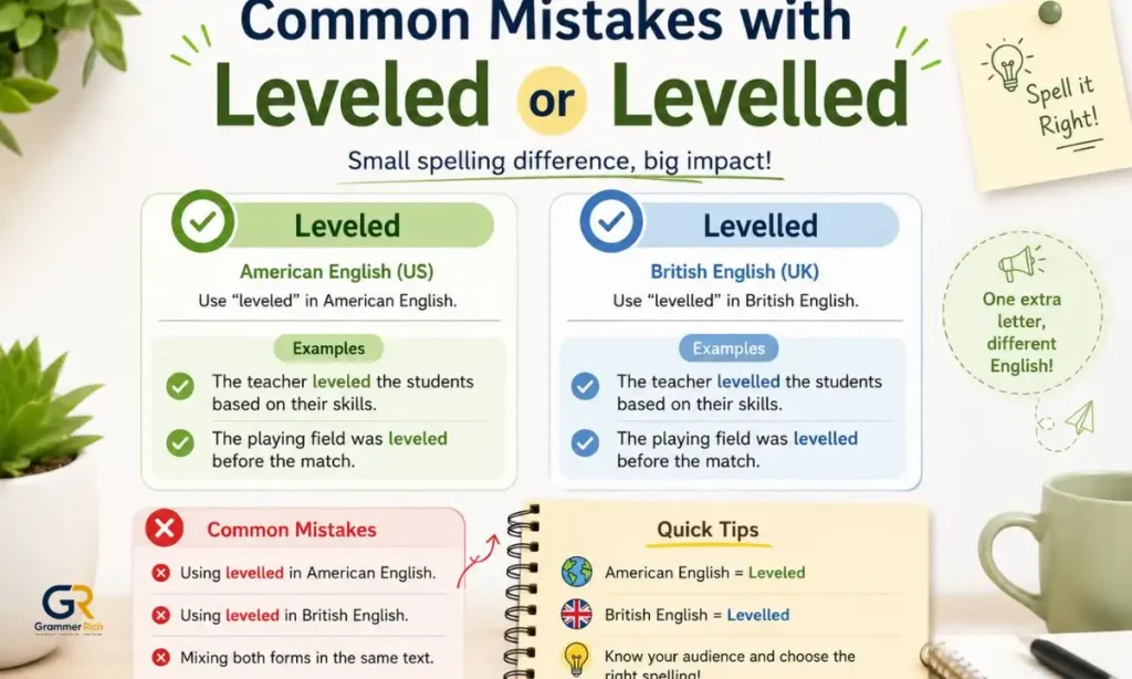 common-mistakes-with-leveled-or-levelled
