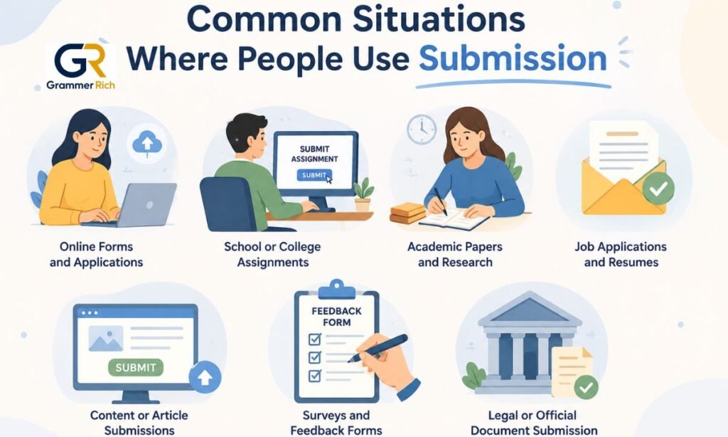 Submission vs Submittion