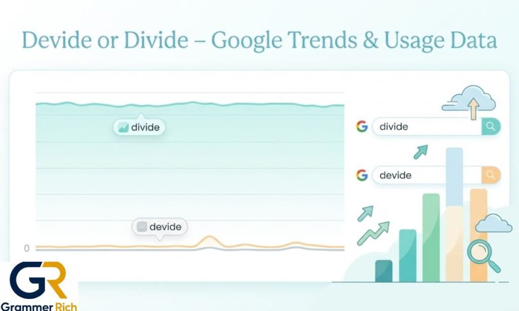 Devide or Divide – Google Trends & Usage Data