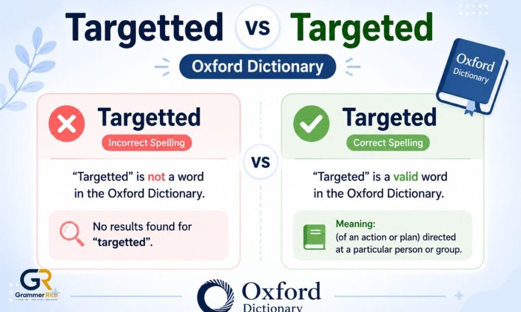 targetted-vs-targeted-oxford-dictionary