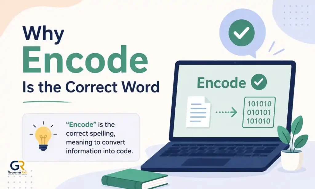 why-encode-is-the-correct-word