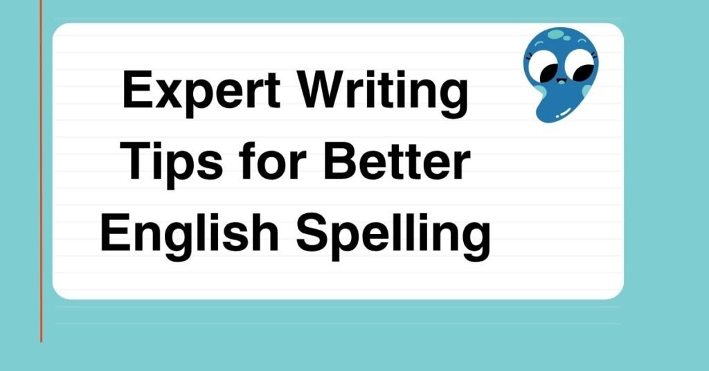 Expert Writing Tips for Better English Spelling