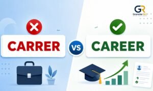 Carrer vs Career Which Is the Correct Spelling