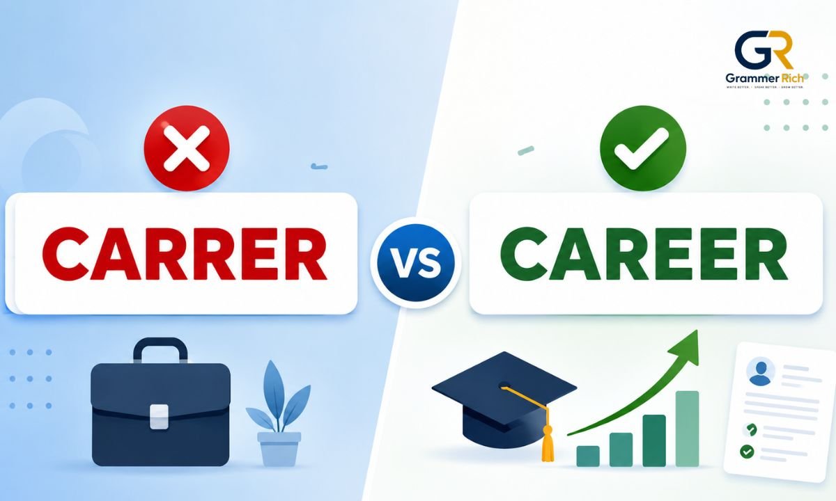 Carrer vs Career Which Is the Correct Spelling