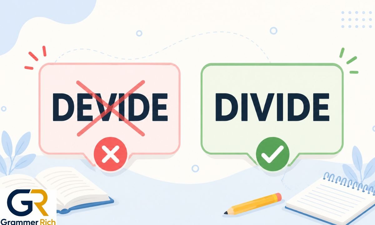 Devide or Divide Which Spelling Is Correct Revealed