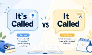 Its Called vs It Called Meaning, Difference & Examples