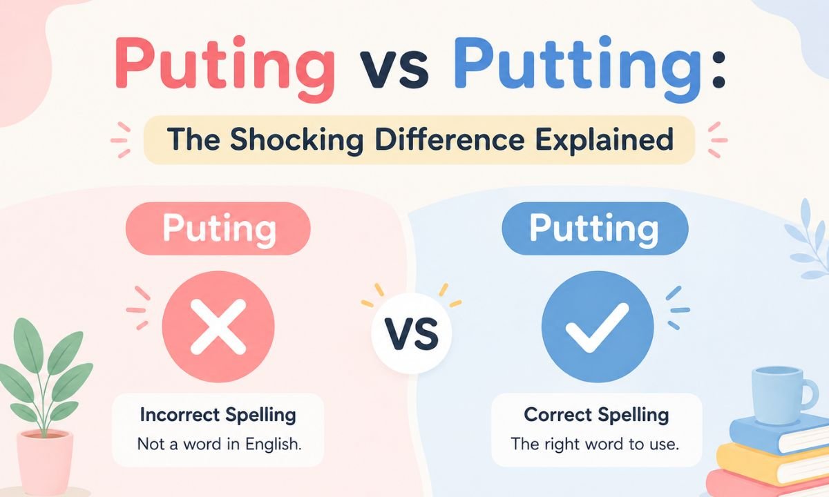 Puting vs Putting The Shocking Difference Explained