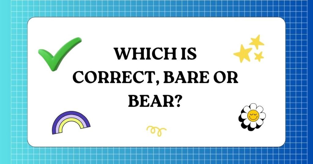 Bear Weight vs Bare Weight